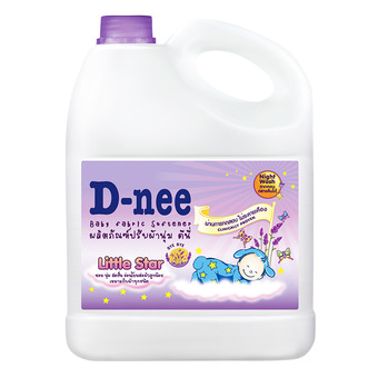 D-nee น้ำยาปรับผ้านุ่ม สูตรซักกลางคืน แบบแกลลอน 3000 มล.