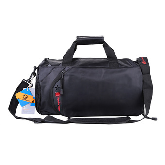 Koolertron Men’s Large Gym Bag Shoulder bag Handbag for Sports Duffle Equipment Travel Work (Black)