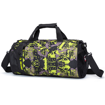 360DSC Mens 18L Capacity Soft Polyester Handbag Tote Duffel Bag Weekends Travel Bag Gym Sports Bag with Crossbody Anti-slip Shoulder Pad Strap - Green