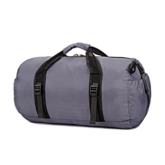 Foldable Large Water Repellent Sports Black Duffle Bag for Athletic Men or Women – Gray - Intl
