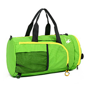 Outdoor Shoulder Duffle Bag Tote Luggage Handbag Sports Packs Casual Large Capacity Men Women Travel Bags(Green)