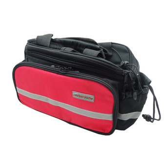 ALWAYSING กระเป๋าติดท้ายจักรยาน Bike Trunk Bag 1608D Polyester (Red)