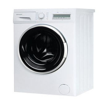 SHARP เครื่องซักผ้าฝาหน้า 9 Kg. รุ่น ES-F912T-W