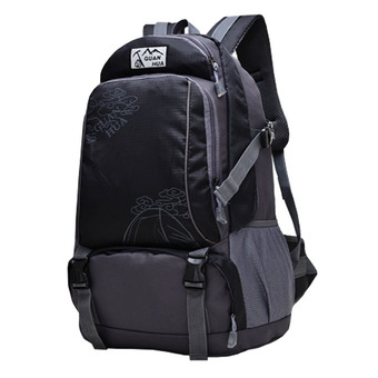 ND กระเป๋าเป้ เป้สะพายหลัง ท่องเที่ยว/เดินป่า (GUAN HUA) สีดำ