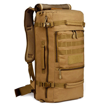 Buytra Outdoor Military Tactical Rucksack Backpack Brown