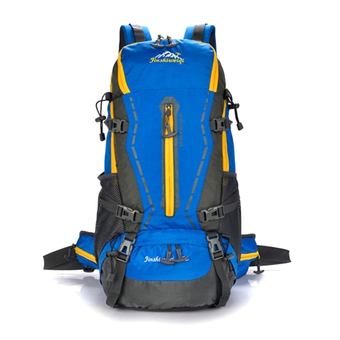 All around กระเป๋าเป้ รุ่น Nylon sport backpack waterproof 45L สี น้ำเงิน