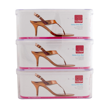 กล่องรองเท้า Basket - รุ่น 887 RS (3 กล่อง/แพ็ค)
