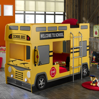 COMF-PRO เตียงนอนรถแข่งรุ่น School Bus
