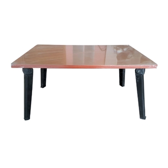 NK Furniline โต๊ะญี่ปุ่น ท็อปสี่เหลี่ยม 16&quot;x24&quot;(40x60cm.) ลายไม้ (สีบีซ)&quot;