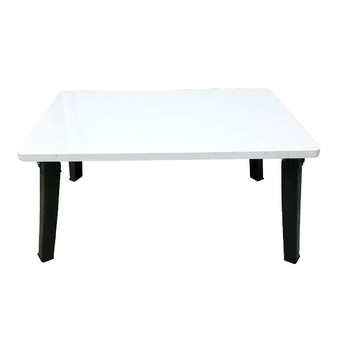 NK Furniline โต๊ะญี่ปุ่น ท้อปสี่เหลี่ยม ไม้เมลามีน 16&quot;x24&quot; ( สีขาว )&quot;