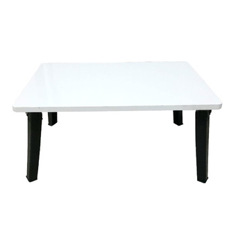 NK Furniline โต๊ะญี่ปุ่น ท้อปสี่เหลี่ยม ไม้เมลามีน 16"x24" ( สีขาว )"