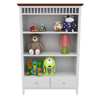 Innolife Breeze Bookcase ตู้หนังสือ ชั้นวางของ รุ่นบรีซ C-BR1041-TT ( สีทูโทน )