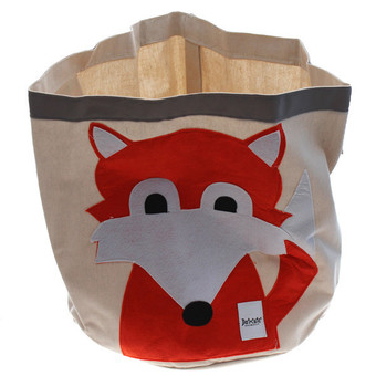 LALANG Portable Foldable Cartoon Animals Storage Bag Fox