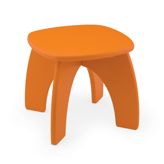 PINTOY STOOL (ORANGE) เก้าอี้ไม้ เก้าอี้เด็ก เก้าอี้สตูล สีส้ม