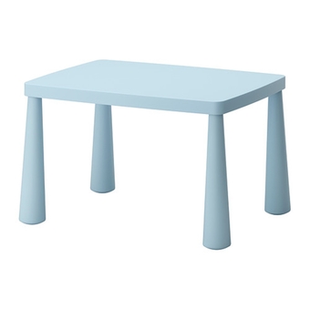 โต๊ะเด็กเล็ก เก้าอี้เด็ก ชุดเฟอร์นิเจอร์เด็กเล็ก เซทโต๊ะเก้าอี้เด็ก โต๊ะกิจกรรมเด็กเล็ก สีฟ้า