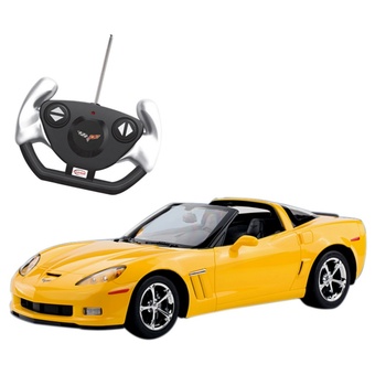 Rastar รถ Model Chevrolet Corvette C6 GS ไร้สายบังคับวิทยุ (สีเหลือง)