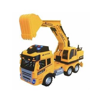 รถตักดิน บังคับวิทยุ   รุ่น Truck-176-177-TY3(Yellow)