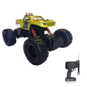 Babybear รถไต่หินบังคับ Rock Crawler King 4WD 1:12 -( Yellow)