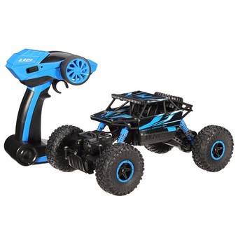 Hitech รถไต่หิน Scale 1:18 Rock Crawler 4WD 2.4ghz (Blue)
