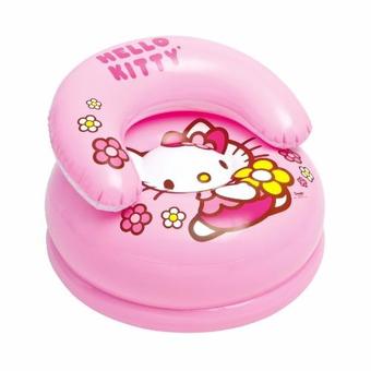 Intex Kids Chair Hello Kitty เก้าอี้เด็ก เป่าลมลายเฮลโลคิตตี้ สีชมพู รุ่น 48508(Pink)