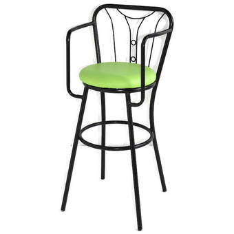Inter Steel เก้าอี้เด็ก เก้าอี้เสริมเด็ก ร่วมโต๊ะทานข้าว รุ่น Shina Doll1 - Black/Green