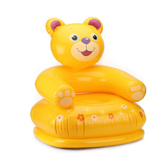 Intex เก้าอี้เด็กเป่าลมรูปหมี (สีเหลือง)
