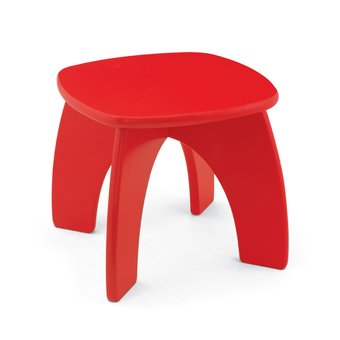 PINTOY STOOL (RED) เก้าอี้ไม้ เก้าอี้เด็ก เก้าอี้สตูล สีแดง