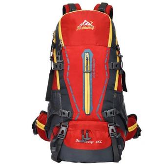 All around กระเป๋าเป้ รุ่น Nylon sport backpack waterproof 45L สี แดง
