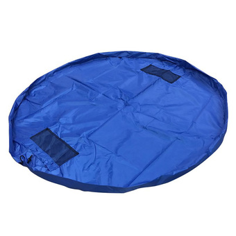 Yika Portable Large Kids Play Mat Toy Organizer Storage Bag 150cm (Blue) - Intl