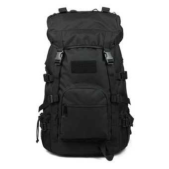 Rogisi กระเป๋าเป้ รุ่น large backpack 45L camping สี ดำ