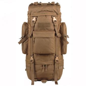 Rogisi กระเป๋าเป้ รุ่น large backpack 45L camping สี น้ำตาล