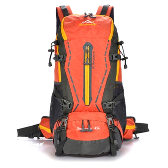 All around กระเป๋าเป้ รุ่น Nylon sport backpack waterproof 45L สี ส้ม