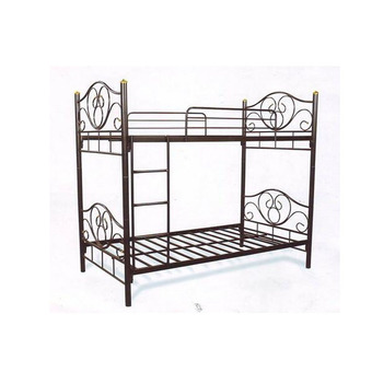 RF Furniture เตียงเหล็ก2ชั้น รุ่น โลตัล ขนาด 3.5 ฟุต ( สีดำ )
