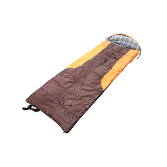 Field and Camping ถุงนอน Peacock ขนาด 215x75 ซม. (สีน้ำตาล/ส้ม)