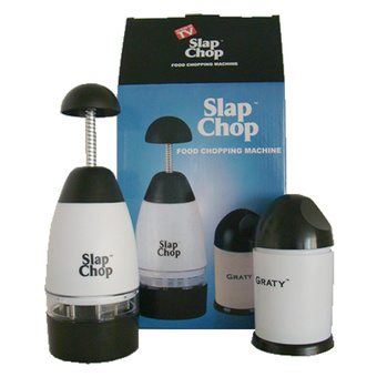 Hot item Slap Chop เครื่องบดสับอเนกประสงค์คุณภาพสูง (White)
