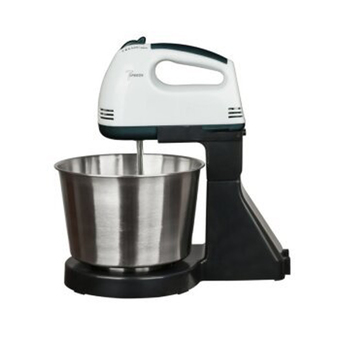 BEST Tmall Electric Mixer เครื่องผสมอาหารสแตนเลสคุณภาพสูง เครื่องผสมอาหารแบบมือถือ (white black)