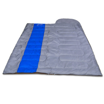 Sleeping Bag ถุงนอน ถุงนอนกันหนาว Windtour 1000g (สีน้ำเงิน)
