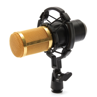 Elit ไมค์ Condenser Microphone Mic Sound Studio Recording Kit With Shock Mount Kit