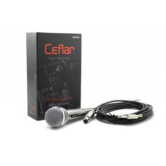 Ceflar Microphone ไมค์โครโฟน รุ่น CM-001 (สีดำ)