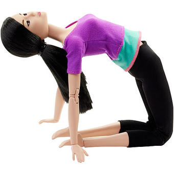 Barbie Made to Move Doll Lea (สีม่วง)