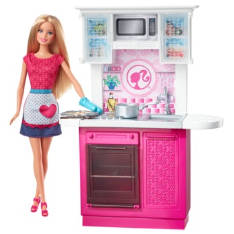 Barbie® Doll and Deluxe Kitchen