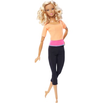 Barbie® Made to Move™ Doll - Orange Top