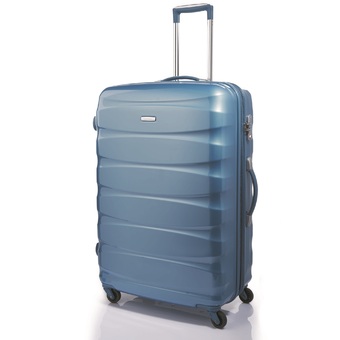 SAMSONITE กระเป๋าเดินทาง รุ่น OVAL ขนาด 20 นิ้ว SPINNER 57/20 EXP TSA ( สี SKY BLUE )