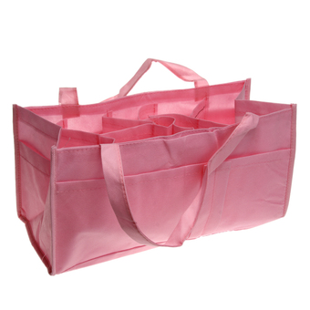 WiseBuy Baby Changing Diaper Nappy Bag Mummy Shoulder Divider Handbag Multi Funcion Pink