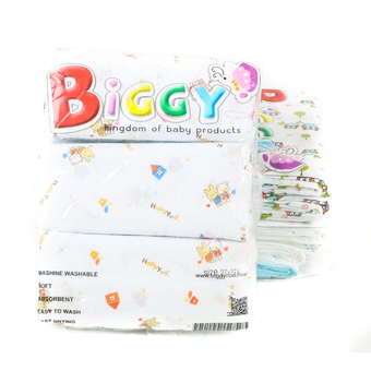 9 RAK ผ้าอ้อมสำลี BIGGY SIZE