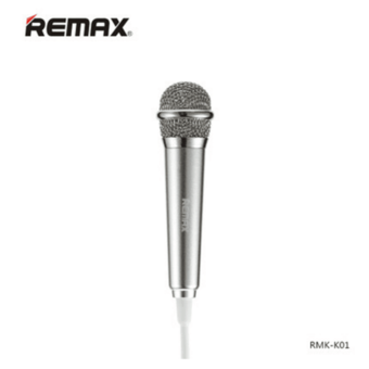 REMAX มินิไมโครโฟน Mini Microphone Singsong K รุ่น RMK-K01 (Silver)