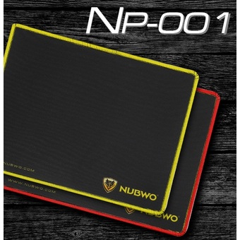 NUBWO แผ่นรองเมาส์ NUBWO รุ่น NP-001-สีดำ