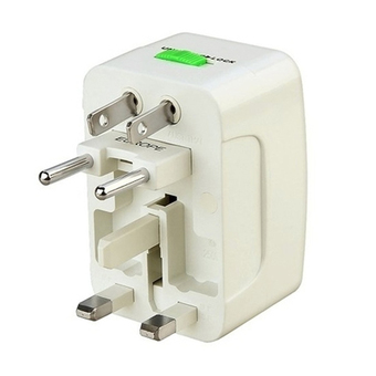 Universal Plug Travel Adapter หัวปลั๊ก เอนกประสงค์ (สีขาว)