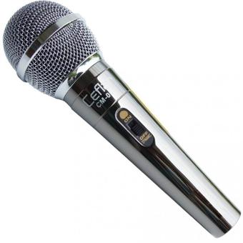 Ceflar Microphone ไมโครโฟน ร้องคาราโอเกะ เคสโลหะสี Titanium รุ่น CM-001
