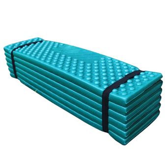Sunyoo-Convenient Folding Outdoor Picnic Camping Sleeping Mat Mattress Waterproof Pad Rest Cushion New(Green)
